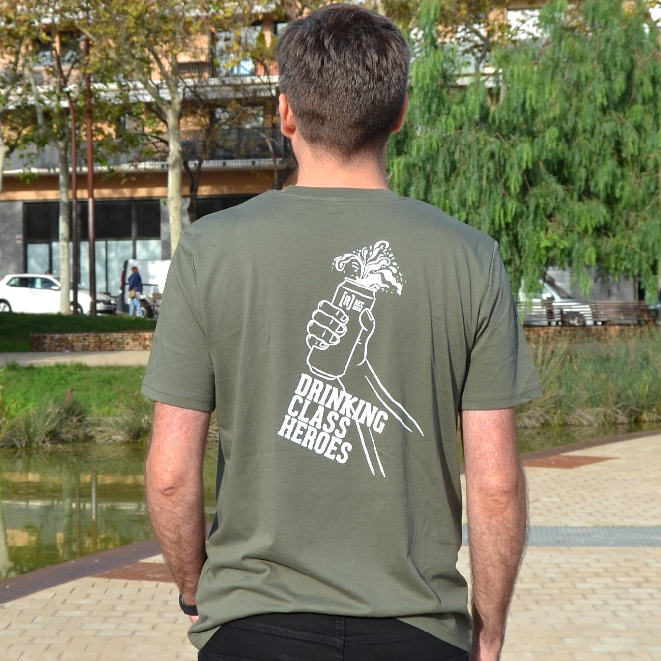 Camiseta Drinking Class Heroes - Rec Brew