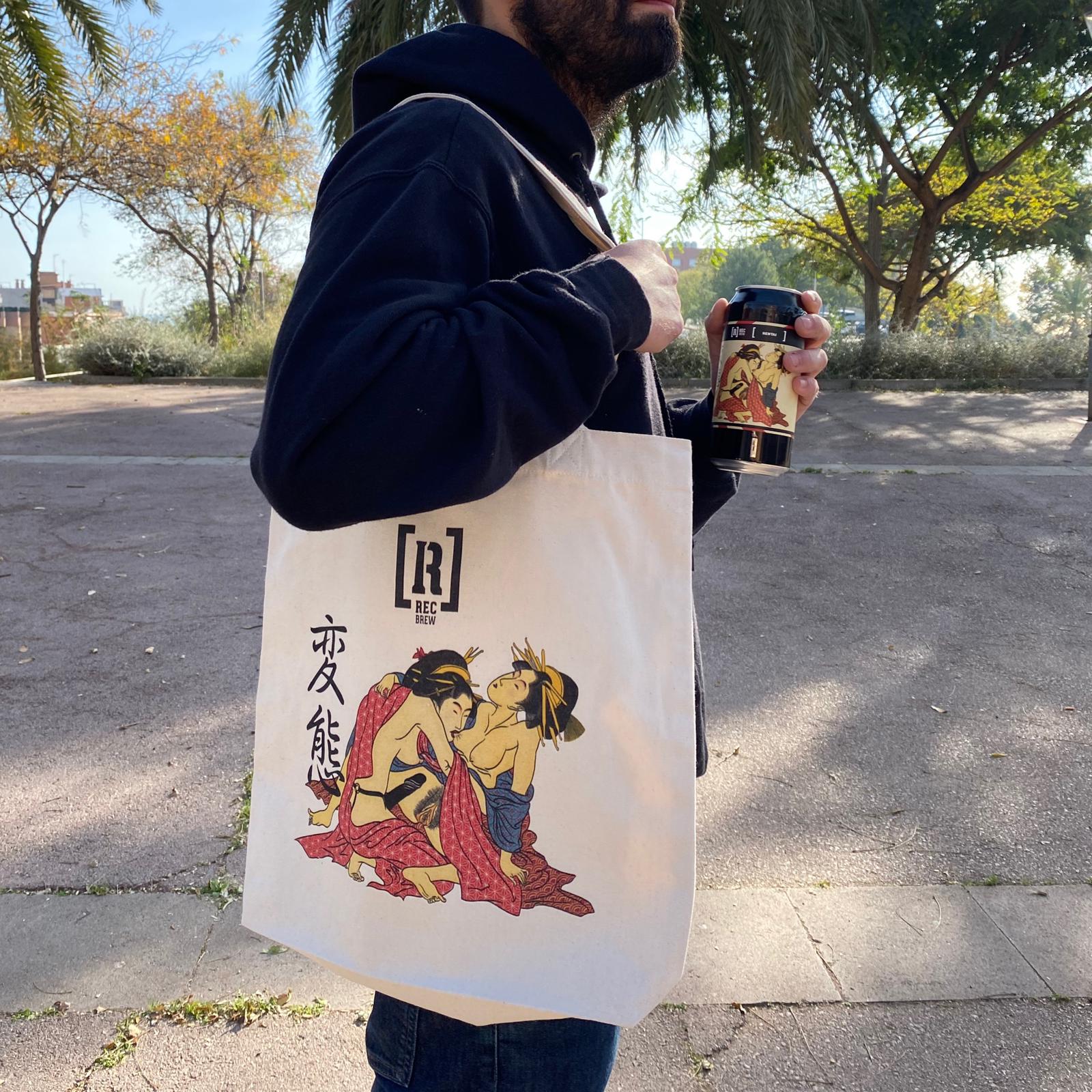 Bolsa ecológica Hentai (Tote bag) - Rec Brew